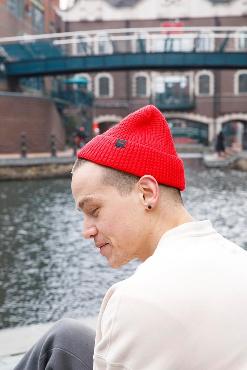DASMINI Fisherman Beanie Hats for Men Women,Knit Trawler Skull Cap,Watch Cap,Spring Fall Winter Warm Short Hats - Image 2